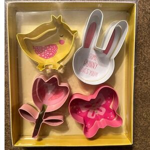 Newclassic Cookie Cutters Unisex OS Multicolor Brand New Easter Spring 4pc Set